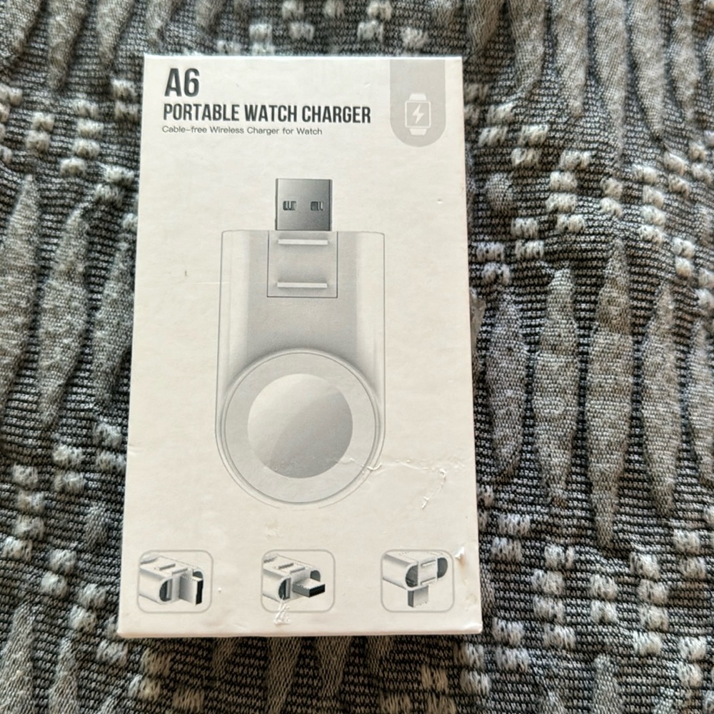 Portable watch charger